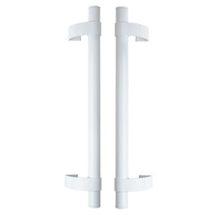 Ручка скоба офисная Апекс HC-1001-32/250/400-W белая