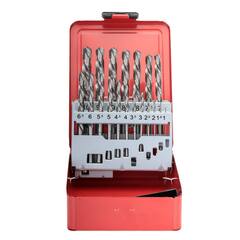 Набор сверл по металлу 1-10мм 19шт HSS-G DIN338 (LH-Левые) Ruko 214214Li