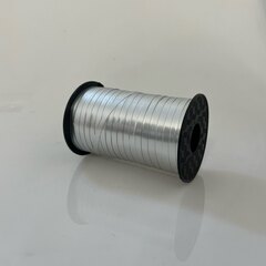 Лента металлик (0,5см*250м) матовая, Серебро