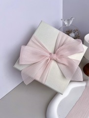 Лента шифон (4,0см*5м), Нежно-розовый