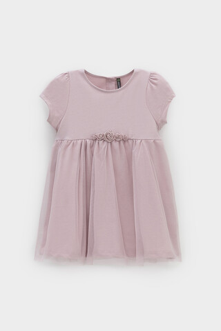 платье  для девочки  К 5858/розовый лед