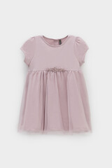 платье  для девочки  К 5858/розовый лед