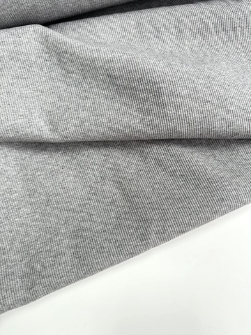 Трикотаж кашкорсе, Светло-серый меланж