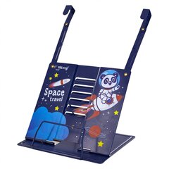 
          Подставка для книг Yalong, 210х185 мм, регулируемый угол наклона, держатель страниц, металл, цвета ассорти, с рисунком