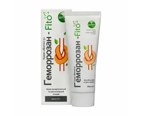 Крем Фитол-5 Геморрозан-Fito, 75 гр (90 мл)., Алфит Плюс