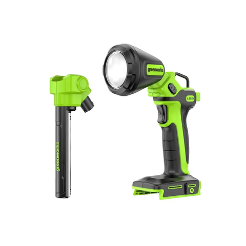 LED-фонарь 2в1 Greenworks G24UL 24V (650Лм) аккумуляторный, без АКБ и ЗУ