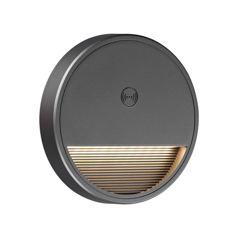 359708 OVER NT25 434 серый Светильник накладной сенсорный для лестниц IP20 LED 0.4W 3000К 1000mAh Li-ion, 5V VESPERA