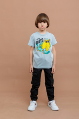 060_БК25 Футболка кор.рукав д/м, серый