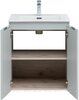 Aquanet 274007 Тумба с раковиной Алвита new 60 подвесная 2 дв. цв. серый (274007)