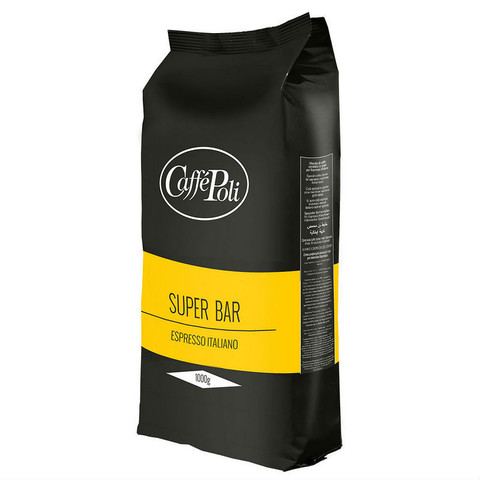 Кофе Caffe Poli Super Bar в зернах 1 кг