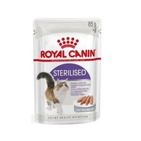 Royal Canin Sterilised пауч для стерилизованных кошек паштет 85 г