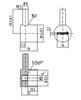 CREAVIT Кран переходник с фильтром 1/2-3/8