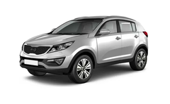 Стекла фар KIA Sportage (2014-2016) L