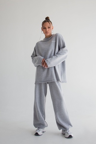 Свитшот FREEDOM DARK MELANGE ONESIZE