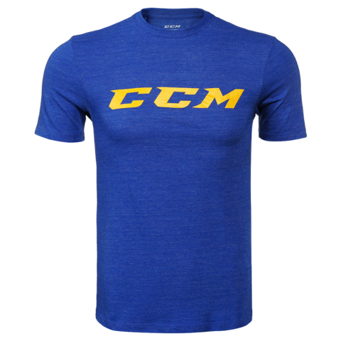 Футболка CCM LOGO TEE JR 160 син