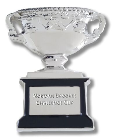 Брелок Australian Open Magnet Men's Trophy - silver