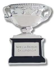 Брелок Australian Open Magnet Men's Trophy - silver