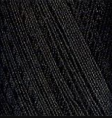 Пряжа "Астра", 100% мерсеризованный хлопок, 100гр, 610м, черный