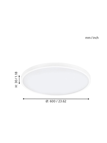 Потолочный светодиодный светильник Eglo FUEVA 1 97279