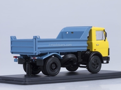 MAZ-5551 tipper early yellow-blue Start Scale Models (SSM) 1:43