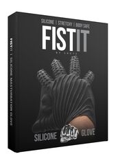 Черная стимулирующая перчатка-мастурбатор Masturbation Glove - 