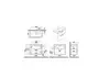 Vitra 68289 Тумба Root 80 см с квадратной раковиной, 2 ящика, матовый серый камень