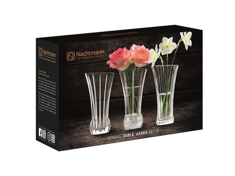 Набор 3 предмета Vase Set 3  артикул 103242. Серия Spring