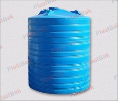 Емкость пищевая вертикальная Пластбак 15000 л. (13400 л.) Вертикальная (230x230x352см;белый) - арт.556223