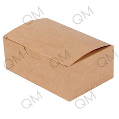 Упаковка для наггетсов, куриных крыльев, картофеля фри ECO Fast Food Box S ( 600 шт./кор.24 уп.,25 шт) р-р 45*75*115 мм