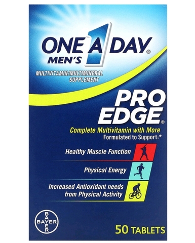 Ome a day, Men's Pro Edge, полноценный мультивитаминный комплекс, 50 таблеток