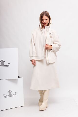 Liu Jo Полупальто кроя оверсайз с люрексовой нитью