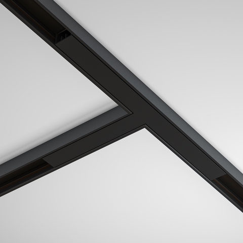 Т- образный коннектор питания Maytoni Basity TRA172TPC-1B