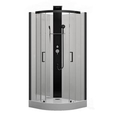 Душевая кабина Black&White Galaxy 90x90 см, 8701900