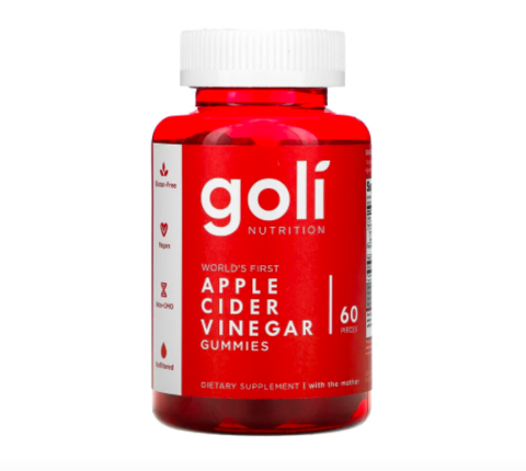 Goli Nutrition, жевательные таблетки с яблочным уксусом, 60 шт.