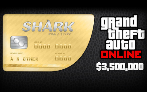 Grand Theft Auto Online : Whale Shark Cash Card (для ПК, цифровой ключ)