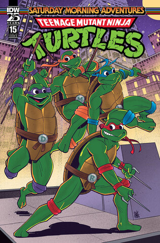 Teenage Mutant Ninja Turtles Saturday Morning Adventures Continued #15 (Cover B) (ПРЕДЗАКАЗ!)