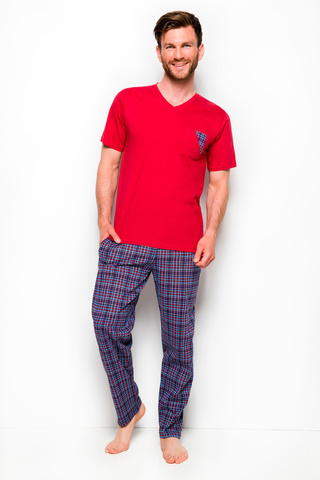 Мужская пижама 8W Tymon 2263 Red Taro