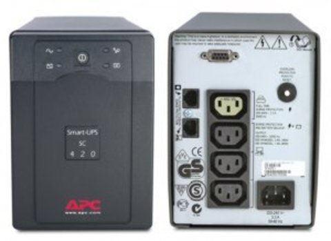 Источник бесперебойного питания SC420I APC Smart-UPS SC 420 ВА