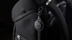 Чехол-брелок Moshi AirTag Key Ring Black (99MO095015)