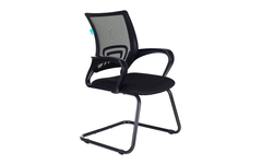 Кресло офисное для посетителя CH-695N-AV черный