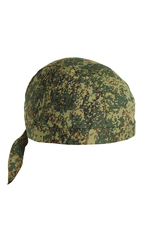 Бандана Цифра зеленая трикотаж 100% хлопок