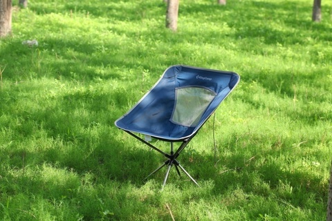 Картинка кресло кемпинговое Kingcamp Rotation Packlight Chair (55Х58Х38/70) желто-зеленый - 4