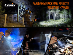 Фонарь Fenix ТК35UE V2.0 5000lm аккумуляторный