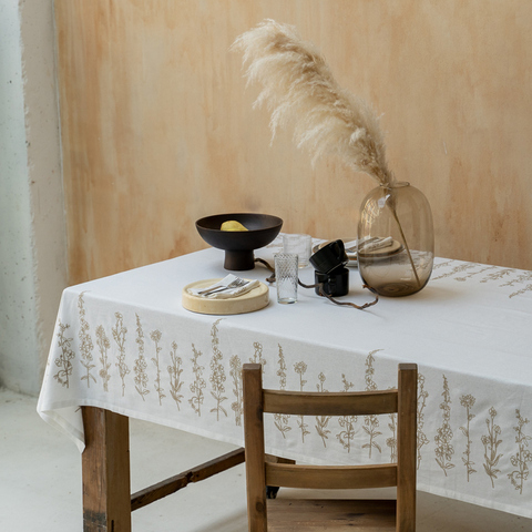 Скатерть «Саунд» 130х210 | белый