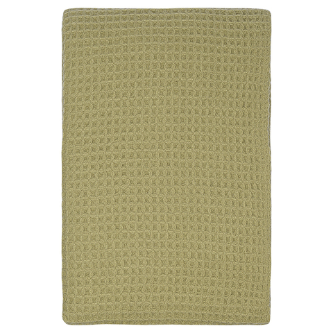 Плед шерстяной 130х180см Tkano Essential травянисто-зеленый