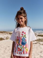 Футболка для девочки Next AK4-728, Белый