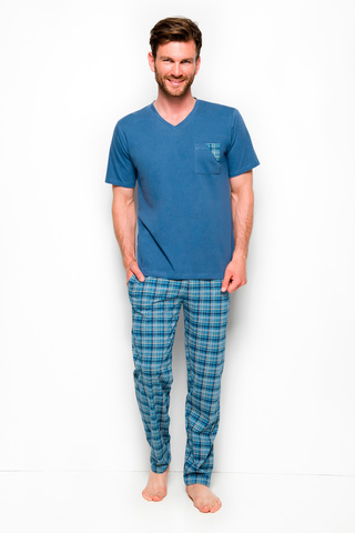 Мужская пижама 8W Tymon 2263 Blue Taro