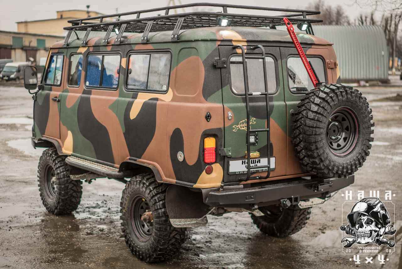 Обзор off-road тюнинга УАЗ Хантер для охоты, рыбалки и покатушек