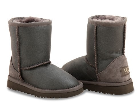 UGG Kids Metallic Grey