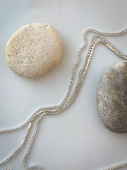 Цепь стразовая  Crystal  - 1,4  мм